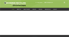 Desktop Screenshot of ecobirddrecycling.com